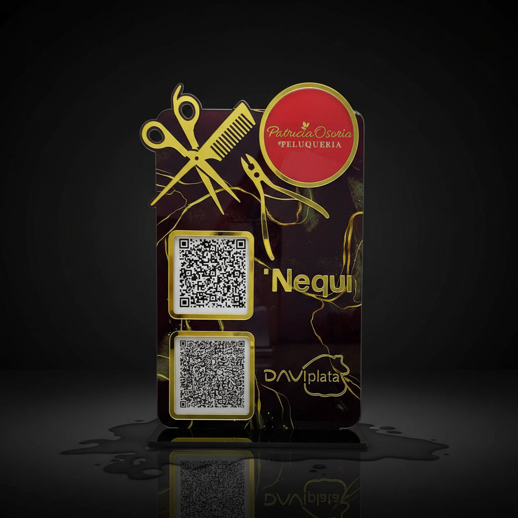 Habladores en Acrílico